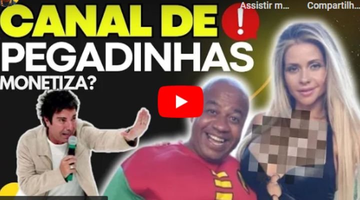 Monetização de Pegadinhas no YouTube