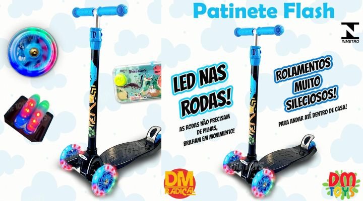 Descubra o Patinete Infantil que Está Fazendo Sucesso Entre as Crianças